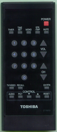 TOSHIBA 23120681 CT9213 Genuine  OEM original Remote