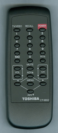 TOSHIBA 23306161 CT9852 Genuine  OEM original Remote