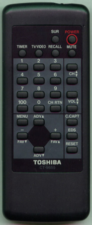 TOSHIBA 23306172 CT9855 Genuine  OEM original Remote