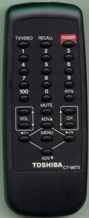 TOSHIBA 23306185 CT9873 Genuine  OEM original Remote