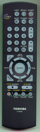TOSHIBA 23306219 CT9903 Genuine  OEM original Remote