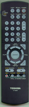 TOSHIBA 23306232 CT9906 Genuine  OEM original Remote