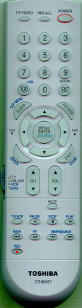TOSHIBA 23306517 CT90157 Genuine  OEM original Remote