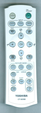 TOSHIBA 23306535 CT90188 Genuine  OEM original Remote