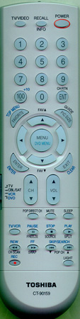 TOSHIBA 23306596 CT90159 Genuine  OEM original Remote