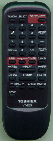 TOSHIBA 70012741 VTE35 Genuine OEM original Remote