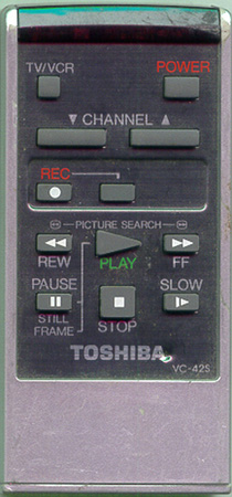 TOSHIBA 70148183 VC42S Genuine  OEM original Remote