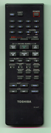 TOSHIBA 70693036 VC441T Genuine  OEM original Remote