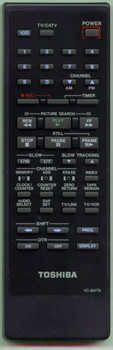 TOSHIBA 70693338 VC641TA Genuine  OEM original Remote