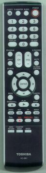 TOSHIBA 72799180 VCSB1 Genuine  OEM original Remote