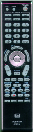 TOSHIBA 75002581 CT90256 Genuine  OEM original Remote