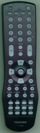 TOSHIBA 75003773 CT8008 Genuine  OEM original Remote