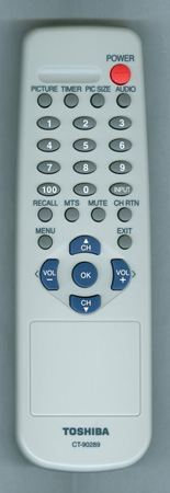 TOSHIBA 75008253 CT90289 Genuine  OEM original Remote