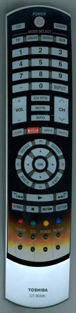 TOSHIBA 75030669 CT90395 Genuine  OEM original Remote
