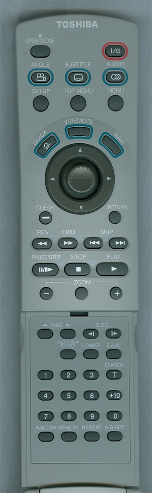 TOSHIBA 79078071 SER0051 Refurbished Genuine OEM Original Remote