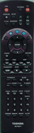 TOSHIBA 79078087 SER0071 Genuine  OEM original Remote