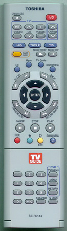 TOSHIBA 79102865 SE-R0144 Genuine  OEM original Remote