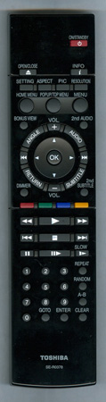 TOSHIBA AH700767 SER0378 Genuine  OEM original Remote