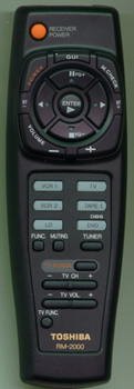 TOSHIBA AXD7108 RM2000 Genuine  OEM original Remote
