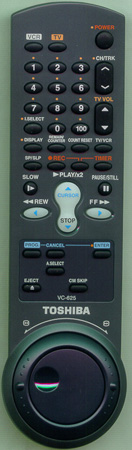 TOSHIBA BY634677 VC625 Genuine  OEM original Remote