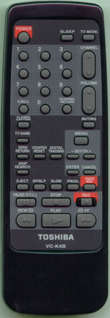 TOSHIBA BZ614041 VCK4B Genuine  OEM original Remote