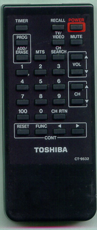 TOSHIBA CT9532 CT9532 Genuine  OEM original Remote
