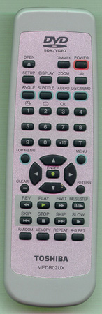 TOSHIBA P000318300 MEDR02UX Genuine  OEM original Remote