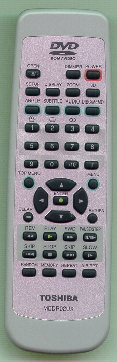 TOSHIBA P000318300 MEDR02UX Refurbished Genuine OEM Original Remote