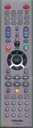 TOSHIBA P000386730 SER0089 Genuine  OEM original Remote