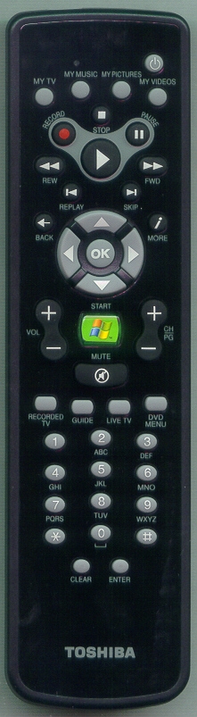 TOSHIBA P000445180 Refurbished Genuine OEM Original Remote