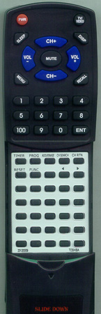 TOSHIBA 23120009 CT9553 replacement Redi Remote