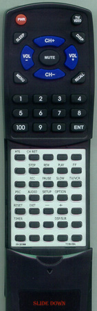 TOSHIBA 23120088 CT9595 replacement Redi Remote