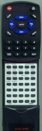 TOSHIBA 23120238 CT9540 replacement Redi Remote