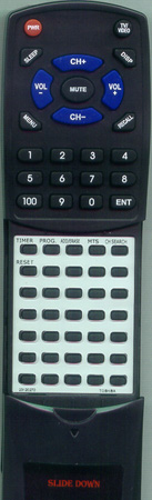 TOSHIBA 23120235 CT9538 replacement Redi Remote