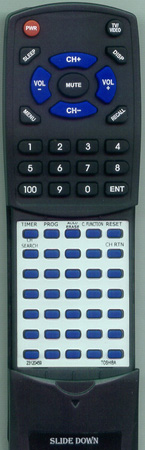 TOSHIBA 23120459 CT9347 replacement Redi Remote