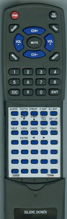 TOSHIBA 23306028 TRX1420R replacement Redi Remote