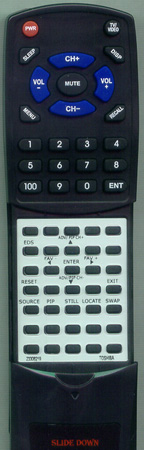 TOSHIBA 23306219 CT9903 replacement Redi Remote