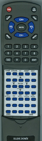 TOSHIBA 23306231 CT9917 replacement Redi Remote