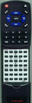 TOSHIBA 23306232 CT9906 replacement Redi Remote