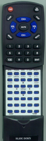 TOSHIBA 23306261 CT-9945 replacement Redi Remote