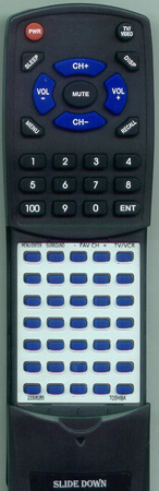 TOSHIBA 23306265 CT9950 replacement Redi Remote