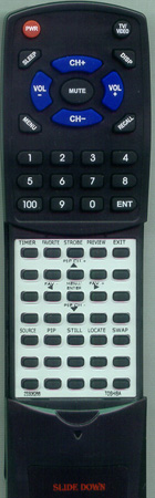 TOSHIBA 23306268 CT9953 replacement Redi Remote