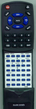 TOSHIBA 23306367 CT90038 replacement Redi Remote