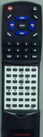 TOSHIBA 23306413 CT90086 replacement Redi Remote