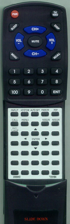 TOSHIBA 23306452 CT90106A replacement Redi Remote