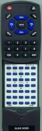 TOSHIBA 23306506 CT90160 replacement Redi Remote