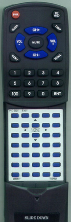 TOSHIBA 23306517 CT90157 replacement Redi Remote