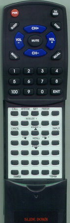 TOSHIBA 23306522 CT90176 replacement Redi Remote