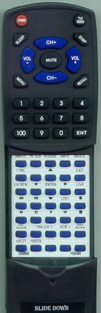 TOSHIBA 23306562 CT90216 replacement Redi Remote