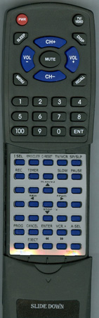 TOSHIBA 70148992 VC785 replacement Redi Remote